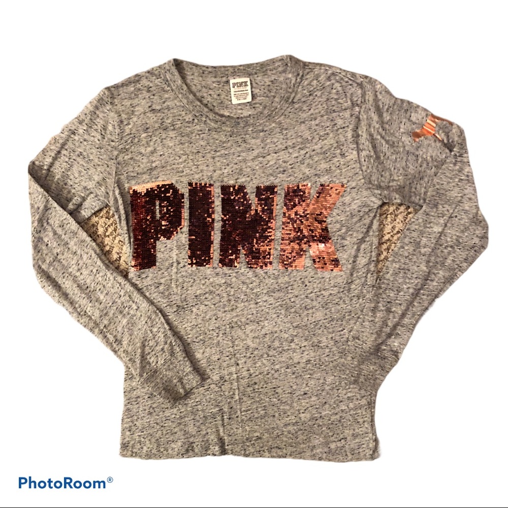 Pink Victoria Secret Long Sleeve Shirt